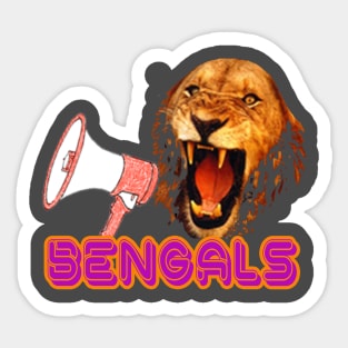 BENGALS Sticker